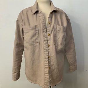 Tan Button Down Shirt